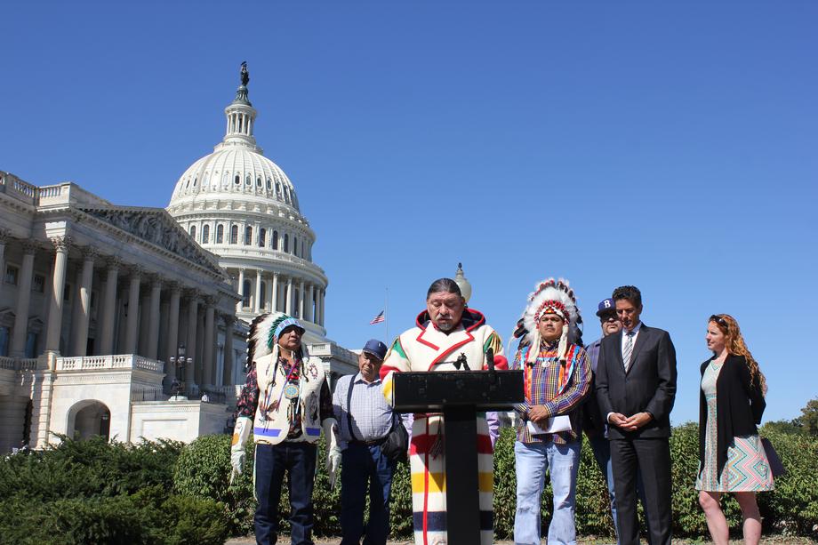 Chief Stan C. Grier explains how the grizzly bear represents a struggle to defend the sovereignty of Native American Tribes.